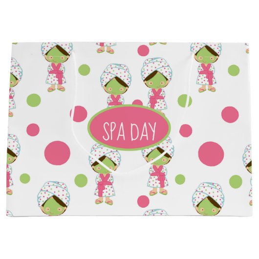 スパデイ抱き枕 ラージペーパーバッグ (正面)