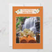 スパデイ招待状 招待状 (正面)