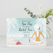 スパデイ ブライダルシャワー 招待状 (スタンド正面)