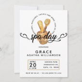 スパデイ ヴィンテージ 招待状 (正面)