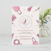 スパデー誕生日パーティーの招待 招待状 (スタンド正面)