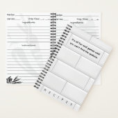 スパトゥーラの料理本が見つからない！ ノートブック (内側)