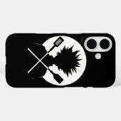 スパトゥーラ 楽しい料理 ワイルドシェフ Case-Mate iPhoneケース (裏面 (横))