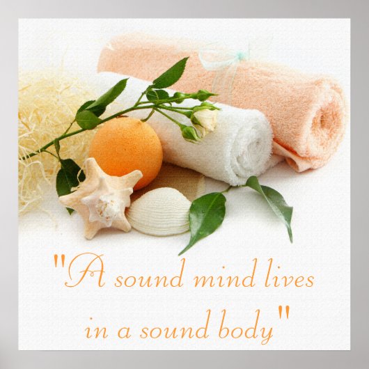 スパトリートメントポスター ポスター (正面)