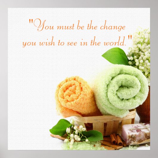 スパトリートメントポスター ポスター (正面)