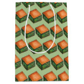 スパナコピタギリシャ料理ほうれん草フェタフィロパイ ミディアムペーパーバッグ (正面)