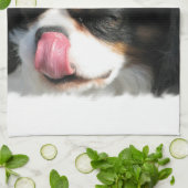 スパニエル犬犬の台所タオル キッチンタオル (折り畳み)