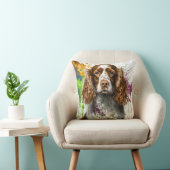 スパニエル犬犬 クッション (椅子)