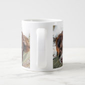 スパニエル犬犬 ジャンボコーヒーマグカップ (裏面)