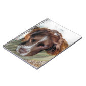 スパニエル犬犬 ノートブック (左側)