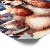 スパニエル犬退役軍人4日目 ポスター (角)