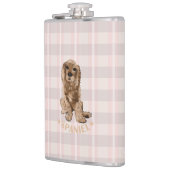 スパニエル犬 フラスク (左)