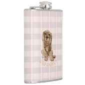 スパニエル犬 フラスク (右)