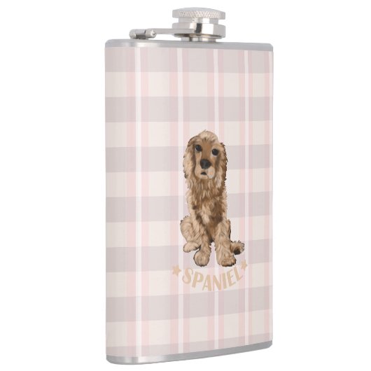 スパニエル犬 フラスク (右)