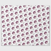 スパニエル犬 ラッピングペーパー (フラット)