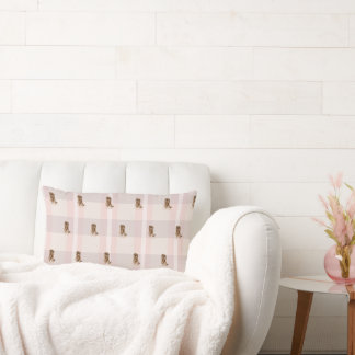 スパニエル犬 ランバークッション