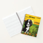 スパニエル ノートブック (内部)