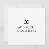 スパニッシュタイルのウェディング 招待状 (裏面)