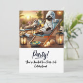 スパネコ誕生日パーティー招待状 招待状 (スタンド正面)