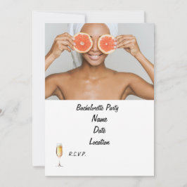 スパバチェロレッテ招待状 | カスタマイズ 招待状