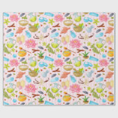 スパパターン ラッピングペーパー (フラット)