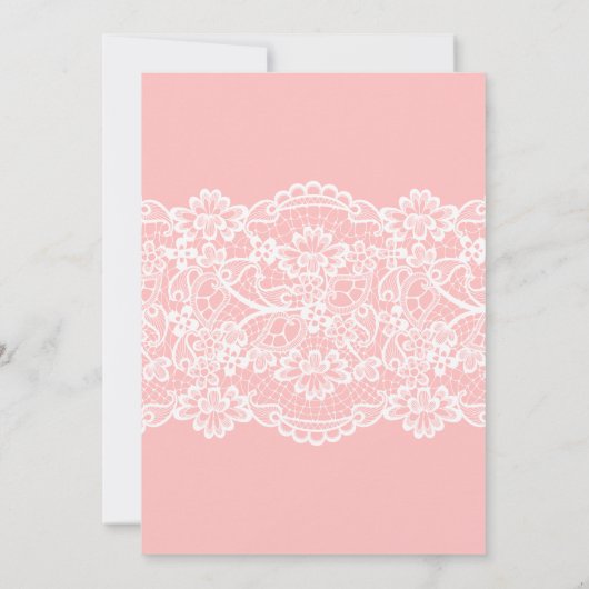 スパパーティの招待状。女の子の誕生日パーティーフローラ 招待状 (裏面)