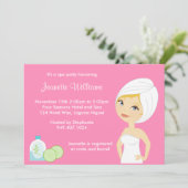 スパパーティの招待状 招待状 (スタンド正面)