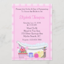 スパパーティの招待状