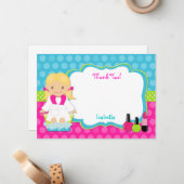 スパパーティーお礼ノートカード ノートカード (正面/裏面インサイチュ)