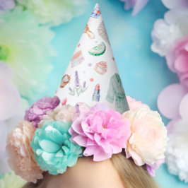 スパパーティーの女の子の誕生日 パーティーハット
