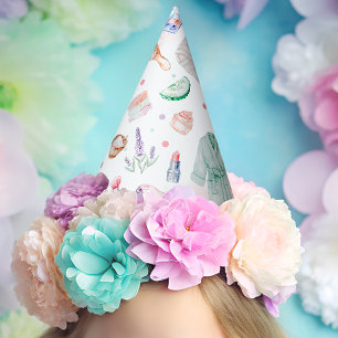 スパパーティーの女の子の誕生日 パーティーハット