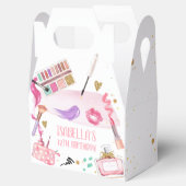 スパパーティーガールグラモールメイクアップバースデーパーティー フェイバーボックス (オープン)