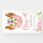 スパパーティーガールズバースデーパーティーウェルカム 横断幕 (横)