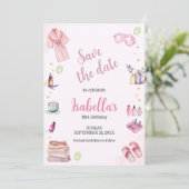 スパパーティーガール美しい水カラーグラム誕生日 セーブザデート (スタンド正面)