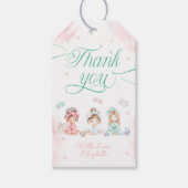 スパパーティーガール誕生日 ギフトタグ (正面)