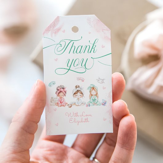 スパパーティーガール誕生日 ギフトタグ