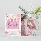 スパパーティーガール メイク バースデー フォト インビテーション (スタンド正面)