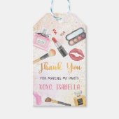 スパパーティーグラムメイクアップ誕生日ギフトラベル ギフトタグ (正面)