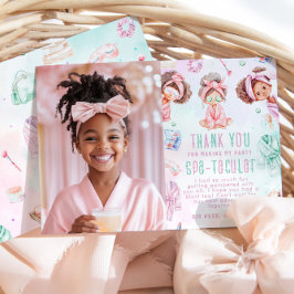 スパパーティーグラム誕生日写真サンキューカード 招待状