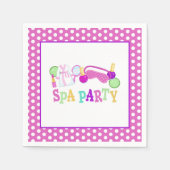 スパパーティーナプキン – WH スタンダードカクテルナプキン (正面)