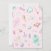 スパパーティーバースデー 招待状 (裏面)