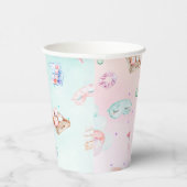 スパパーティーパステルガラムバースデーパーティー 紙コップ (右)
