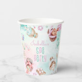 スパパーティーパステルガールバースデーパーティー 紙コップ (正面)