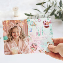 スパパーティーパステルグラムフォトバースデーパーティー