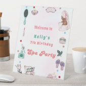 スパパーティーパンパーデイ誕生日ウェルカムサイン 台座サイン (インサイチュ)