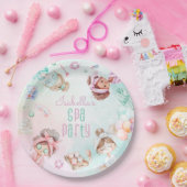 スパパーティーパンパーパーティーパステルバースデーパーティー ペーパープレート (パーティー)