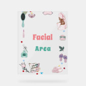 スパパーティーパンパー誕生日顔面領域サイン アクリルサイン (正面)