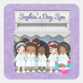 スパパーティー封筒用シールシールバッグシール スクエアシール (正面)