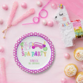 スパパーティー紙プレート- WH -カスタム ペーパープレート (パーティー)