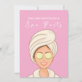 スパパーティー誕生日パンパーデイキッズ 招待状 (裏面)